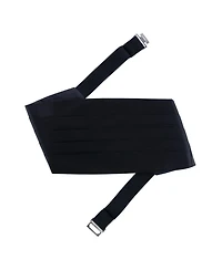 Trafalgar Sutton Solid Color Silk Cummerbund