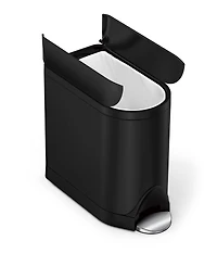 Simplehuman 10 Liter Butterfly Lid Bathroom Trash Can