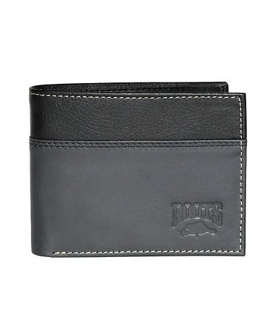 Roots Men's Men Slim Wallet with Flip Up Passcase