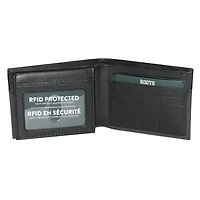 Roots Men's Men Slim Wallet with Flip Up Passcase
