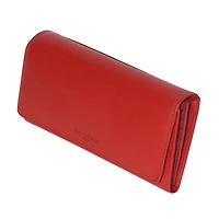 Club Rochelier Ladies Leather Clutch Wallet with Checkbook and Gusset