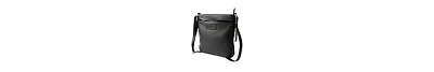 Ladies Leather Top Zipper Crossbody Bag