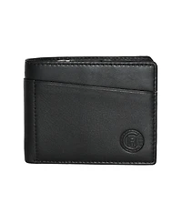 Club Rochelier Men's Slim Wallet with Zippered Pocket