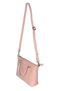 Club Rochelier Leather Crossbody Bag with Top Handles