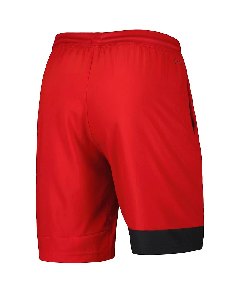 Men's adidas Scarlet Nebraska Huskers Training Shorts