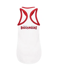 Women's G-iii 4Her by Carl Banks White Tampa Bay Buccaneers Tater Tank Top