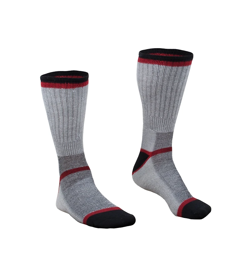 RefrigiWear Men's Men s Performance Sock - Merino Wool, Moisture-Wicking, Reinforced Toe & Heel