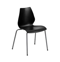 Multipurpose Home Office Stack Chair With Lumbar Support