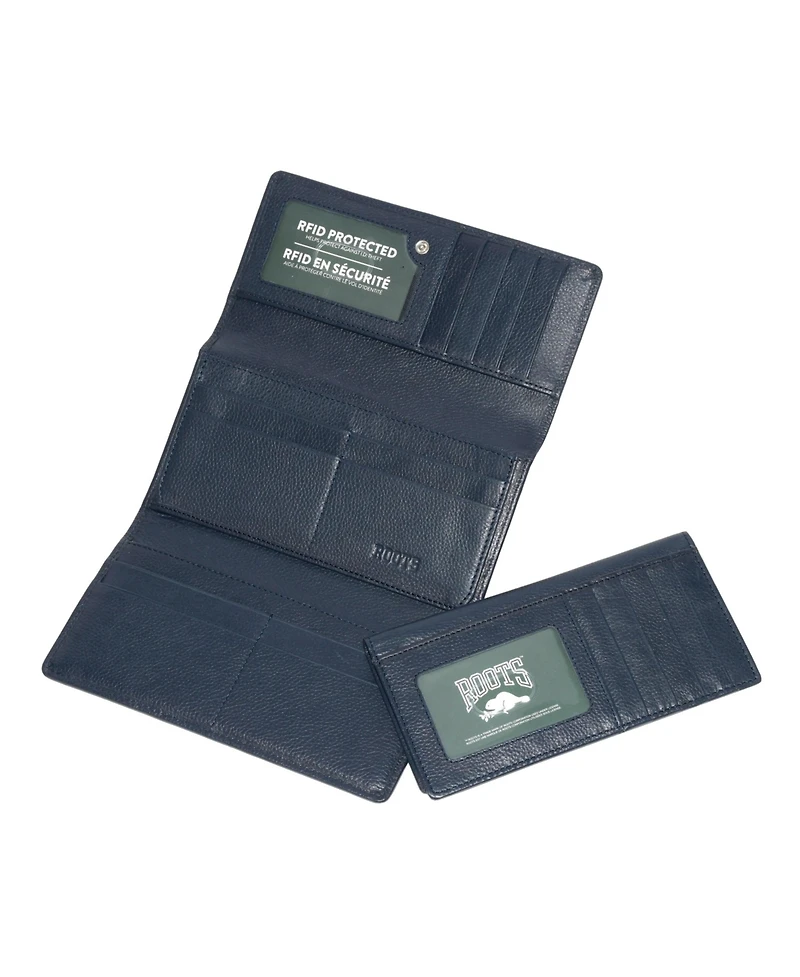 Ladies Large Clutch Wallet w/ Removable Checkbook