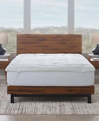 Ella Jayne Luxury White Down Comforter Featherbed Bundle