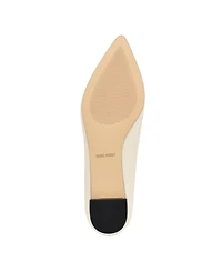Nine West Women's Abay Pointed Toe Slip-On Smoking Flats