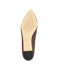 Nine West Women's Abay Pointed Toe Slip-On Smoking Flats