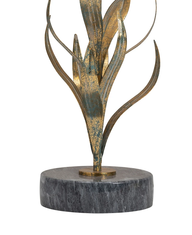 Kendrick Free Form Leaves 29.25" Table Lamp