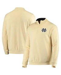 Men's Colosseum Notre Dame Fighting Irish Tortugas Logo Quarter-Zip Jacket