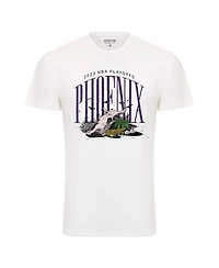 Men's and Women's Sportiqe Cream Phoenix Suns 2023 Nba Playoffs Desert Comfy T-shirt