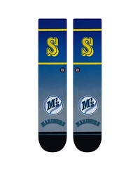 Men's Stance Seattle Mariners Cooperstown Collection Crew Socks