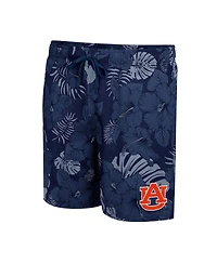 Men's Colosseum Navy Auburn Tigers The Dude Swim Shorts