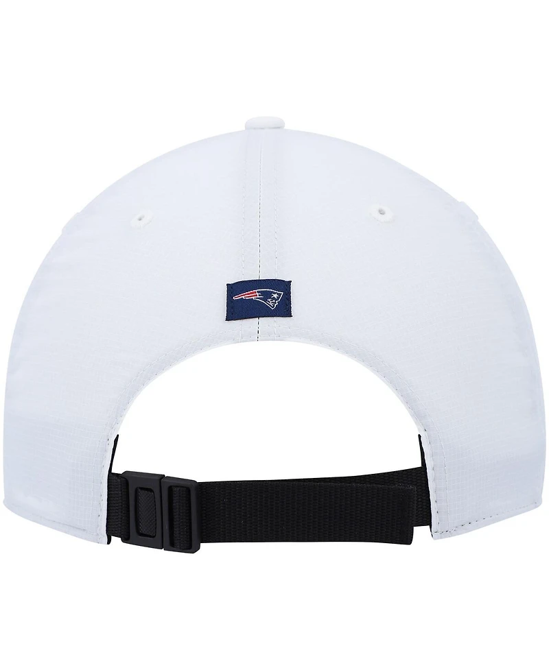 Men's '47 Brand White New England Patriots Hitch Stars and Stripes Trucker Adjustable Hat