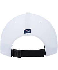 Men's '47 Brand White New England Patriots Hitch Stars and Stripes Trucker Adjustable Hat