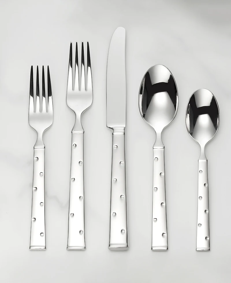 kate spade new york Larabee Dot 5-Piece Place Setting Flatware