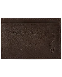 Polo Ralph Lauren Men's Pebbled Leather Card Case