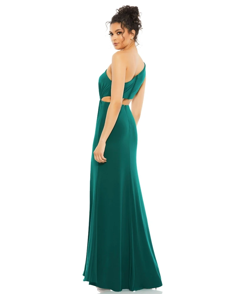Mac Duggal Women's Ieena One Shoulder Gown