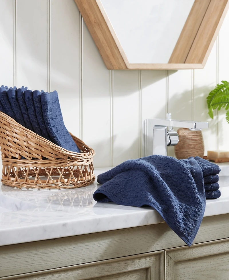 Tommy Bahama Home Northern Pacific Cotton Terry 12 Piece Wash Towel Set