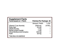 Vitamin C Plus Vitamin Patch by PatchAid (30-Day Supply)