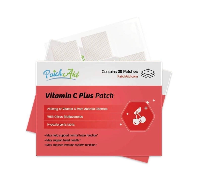 Vitamin C Plus Vitamin Patch by PatchAid (30-Day Supply)