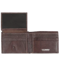 Steve Madden Men's Antique-like Rfid Passport Case