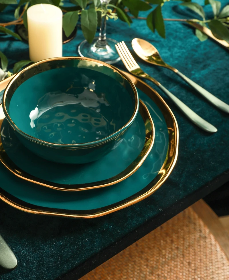 Stone Lain Florian 32 Pc. Dinnerware Set, Service for 8