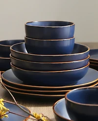 Stone Lain Brasa 16 Pc. Dinnerware Set, Service for 4