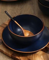 Stone Lain Brasa 32 Pc. Dinnerware Set, Service for 8