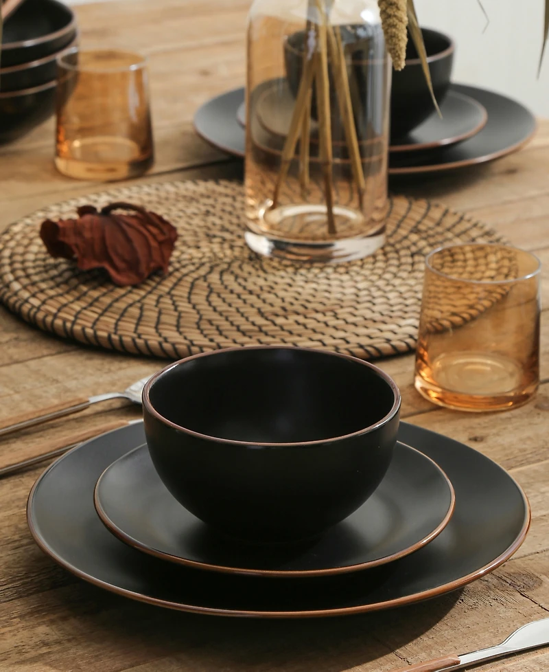 Stone Lain Brasa 32 Pc. Dinnerware Set, Service for 8