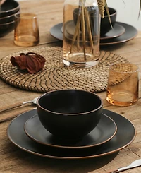 Stone Lain Brasa 32 Pc. Dinnerware Set, Service for 8