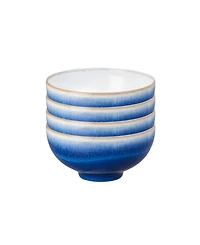 Denby Blue Haze Rice Bowls, Set of 4
