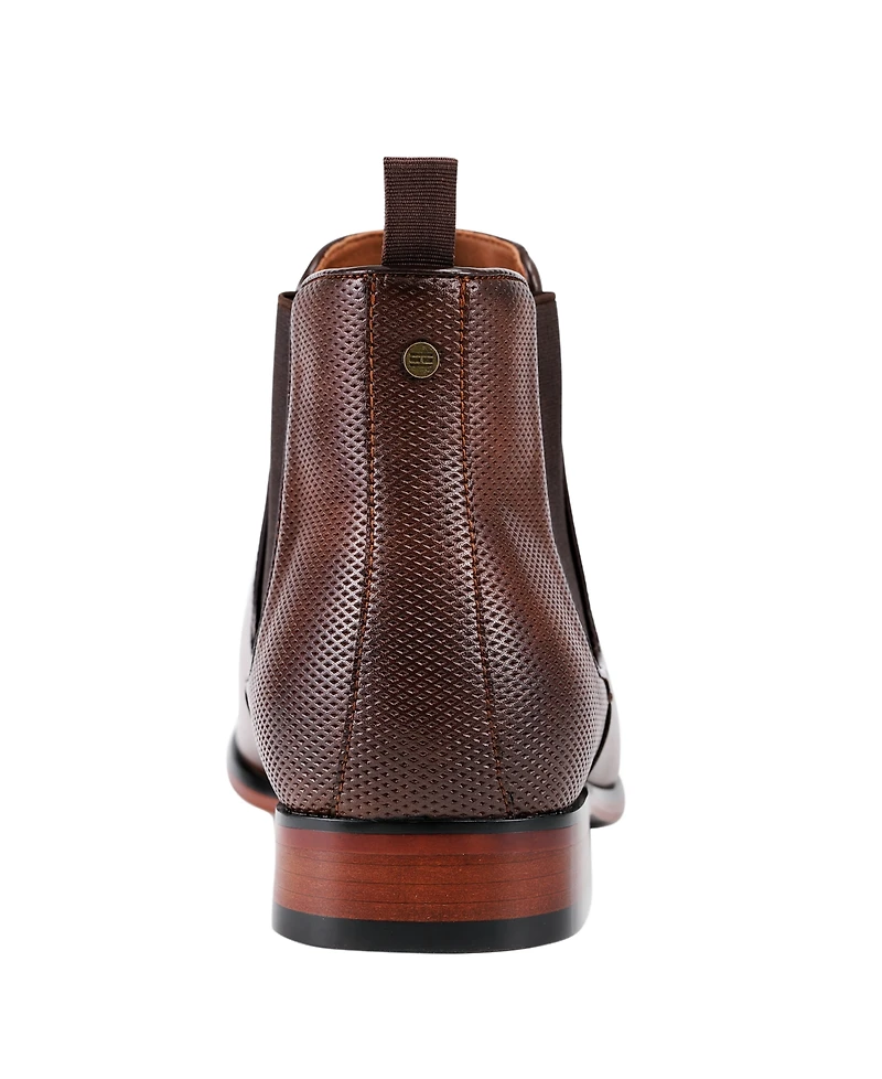 Tommy Hilfiger Men's Sesame Chelsea Dress Boots