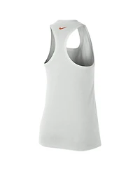 Women's Nike Gray Clemson Tigers Game Time Tank Top