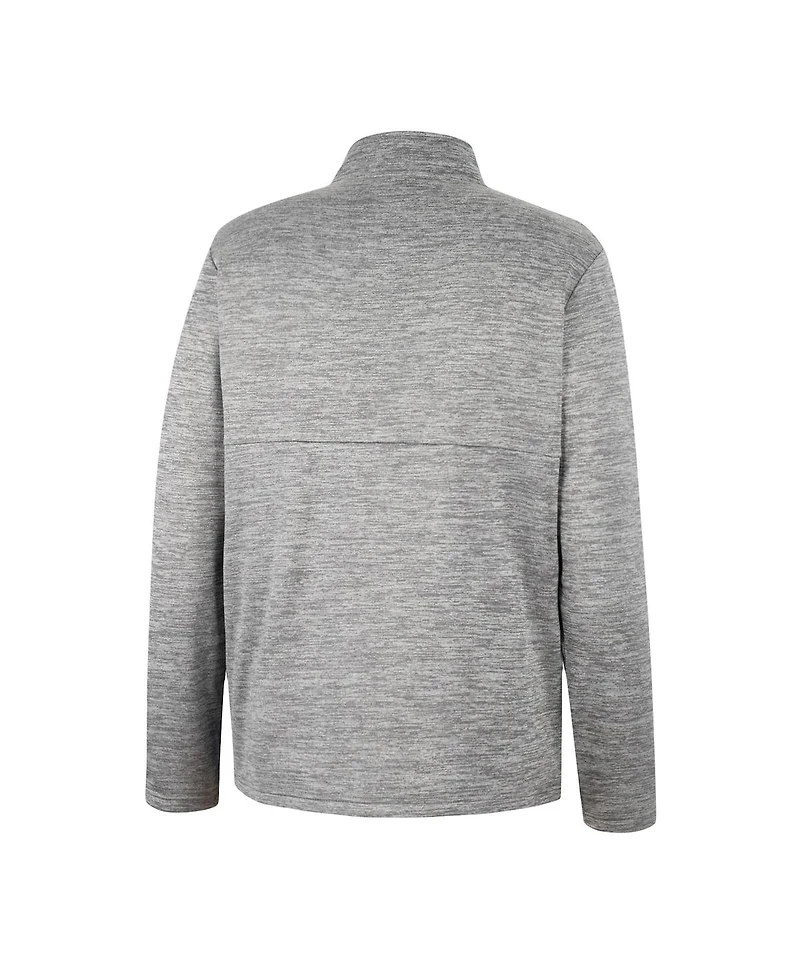 Men's Colosseum Gray Maryland Terrapins John Half-Zip Jacket