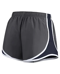 Women's Nike Charcoal Houston Texans Logo Performance Tempo Shorts