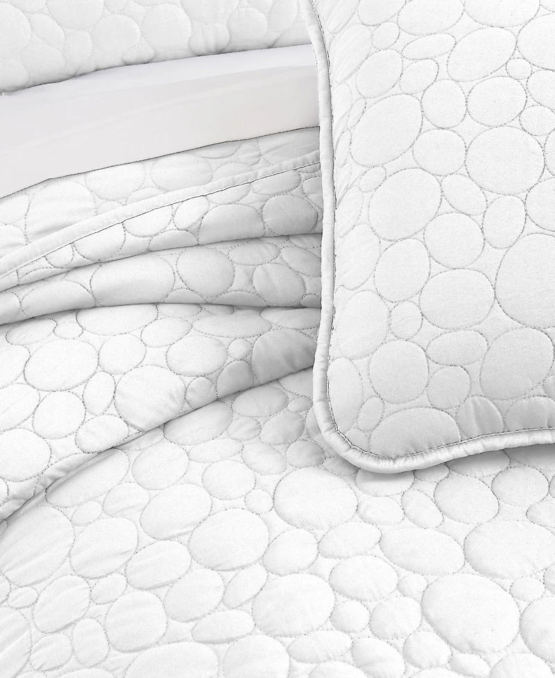 Southshore Fine Linens Pebbles 3-Pc. Quilt Set