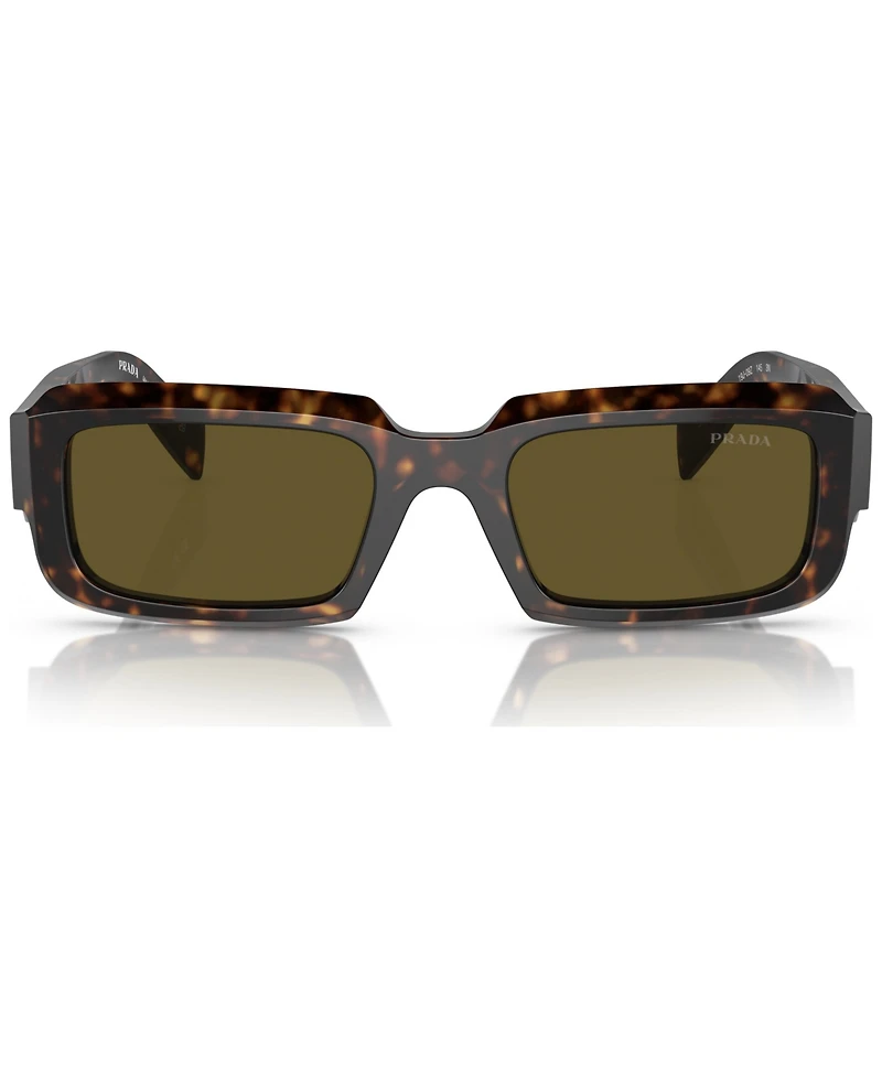 Prada Irregular Low Bridge Men's Sunglasses, Pr 27ZSF