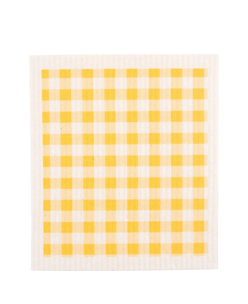 Kaf Home Swedish Dish Cloths, All Over Lemon, Set of 4