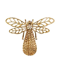 2028 Crystal Filigree Bee Pin