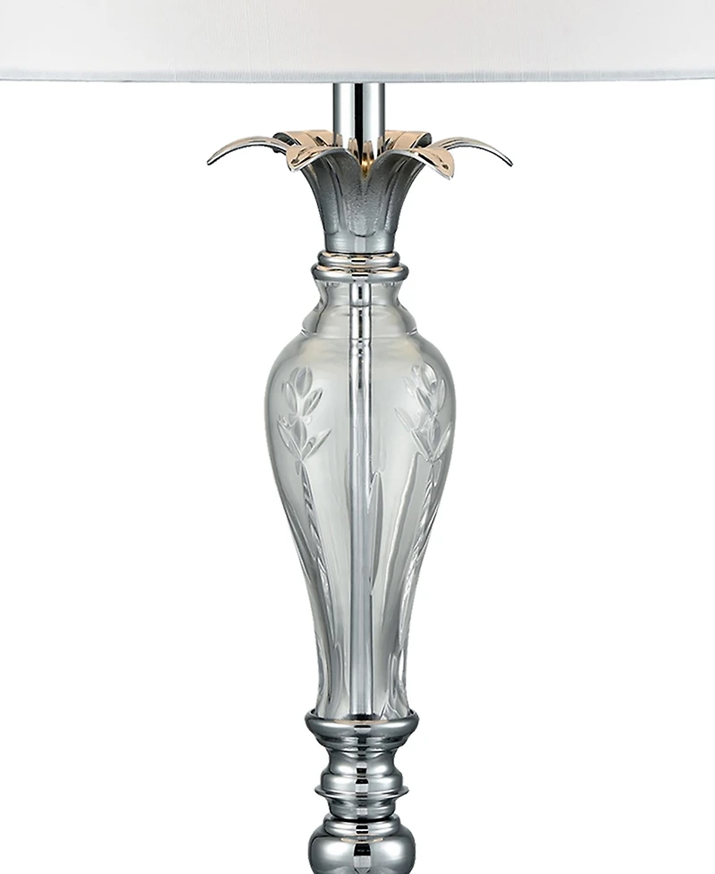 Dale Tiffany Charlotte Lead Crystal Table Lamp