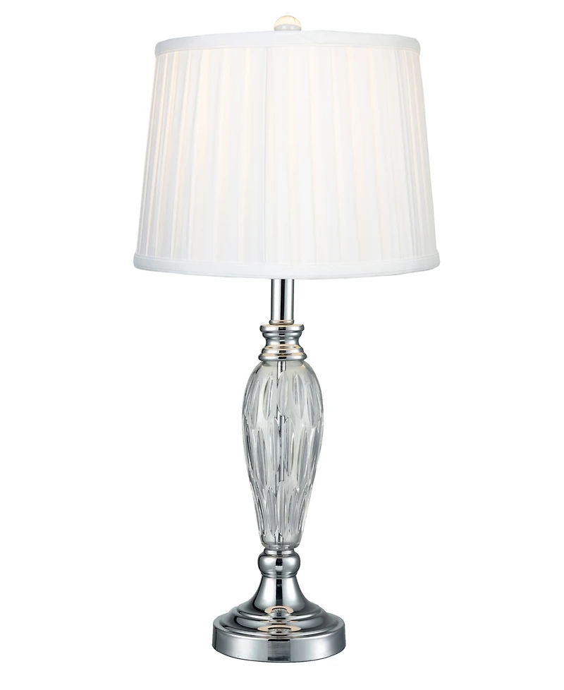 Dale Tiffany Vella Lead Crystal Table Lamp