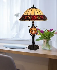 Dale Tiffany Chiara Table Lamp with Night Light
