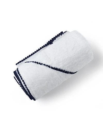 Malabar Baby Baby Silky Soft Luxe Pom Pom Towel