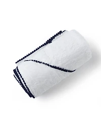 Malabar Baby Baby Silky Soft Luxe Pom Pom Towel