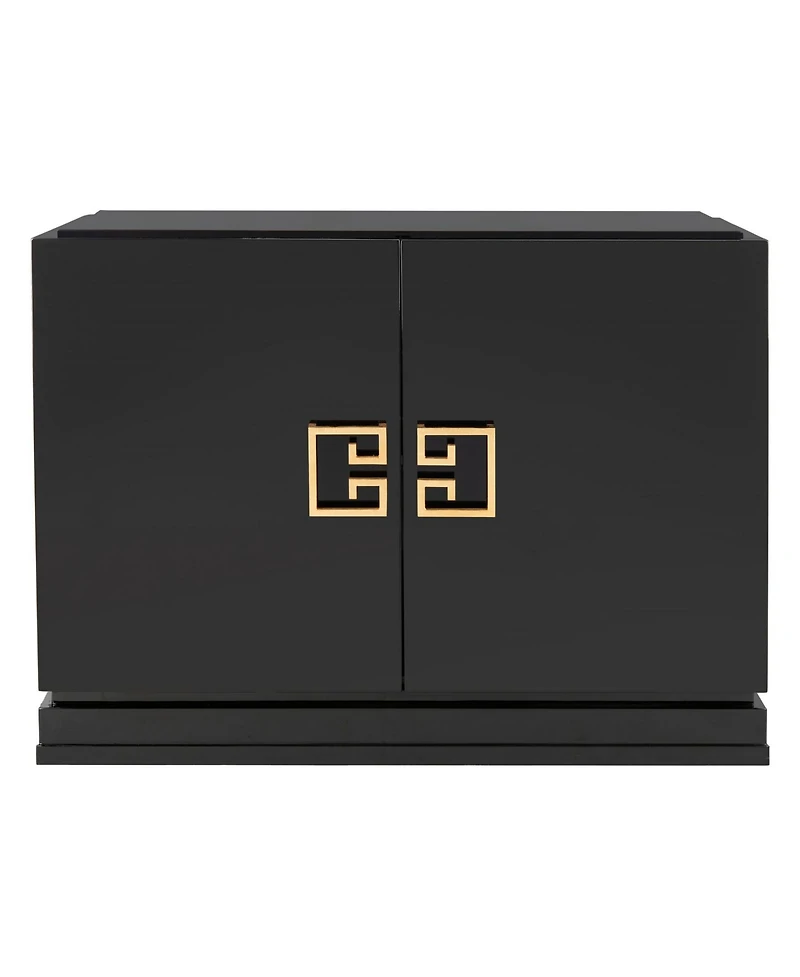 Safavieh Winslow 36" 2 Drawer Metal Cabinet
